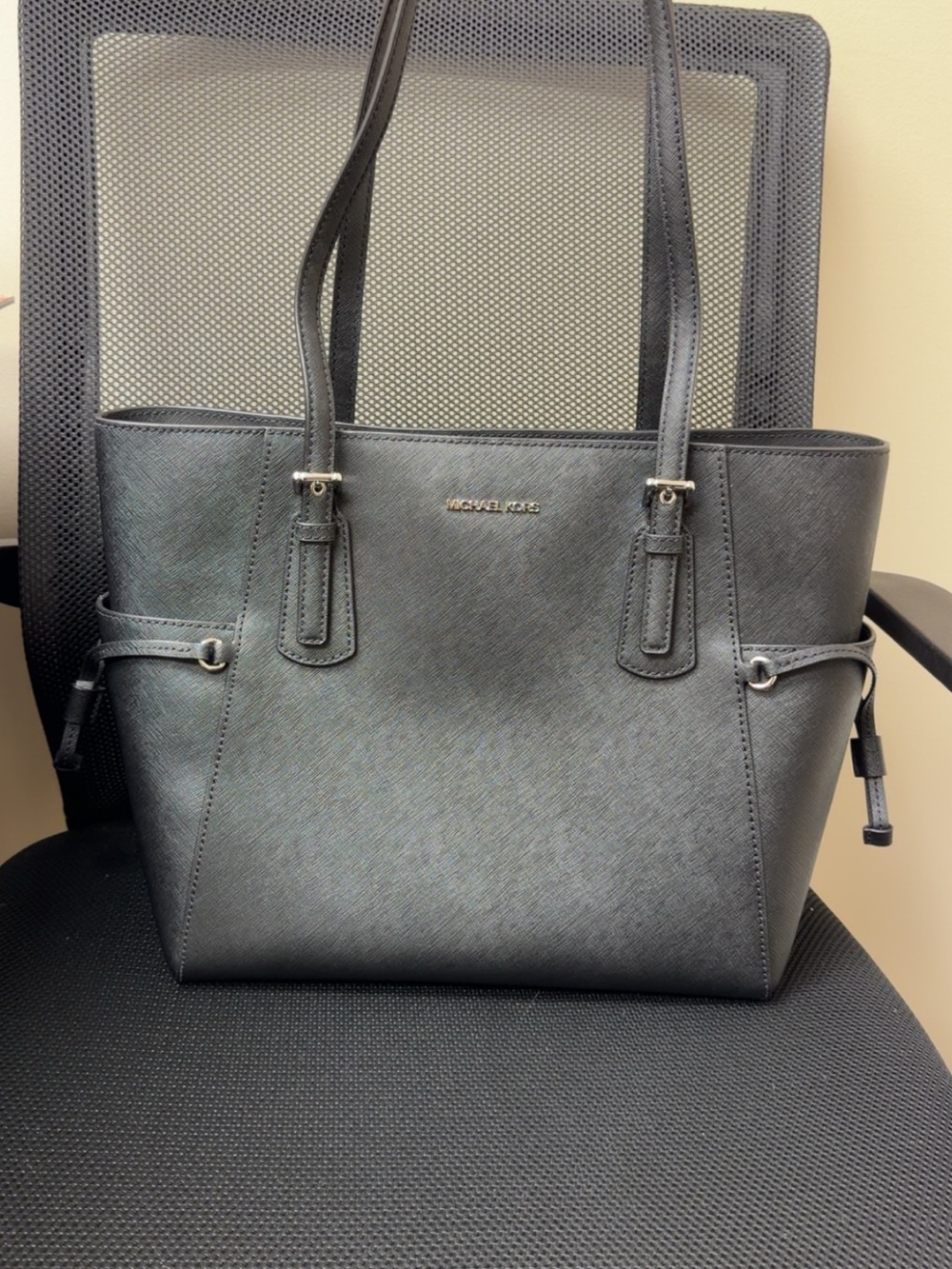 Michael Kors Black Tote & Wallet